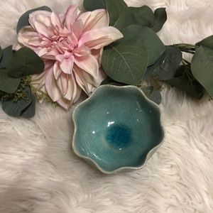 Anthropologie decorative lotus bowl